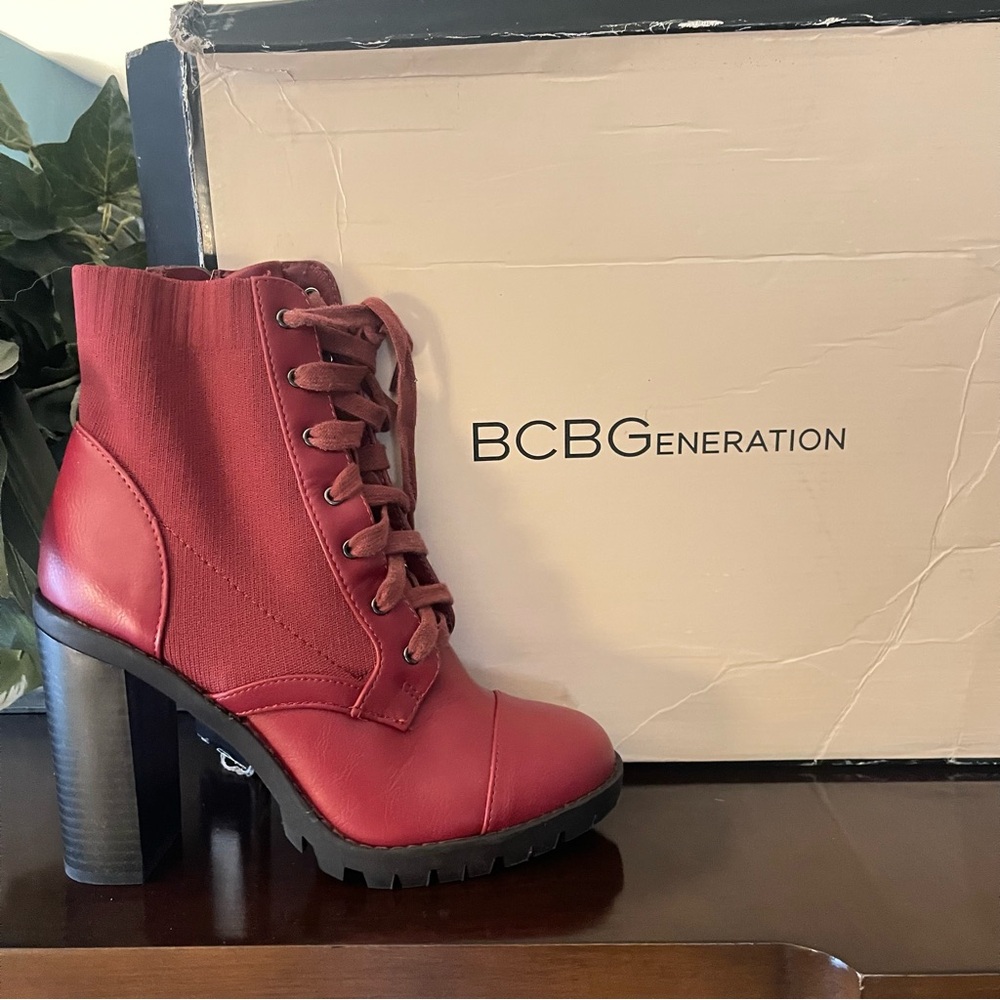 Bcbgeneration Red Booties! Never Worn With Box. - image 1